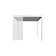 ALUMINUM LOUVERED HORIZONTAL WALL