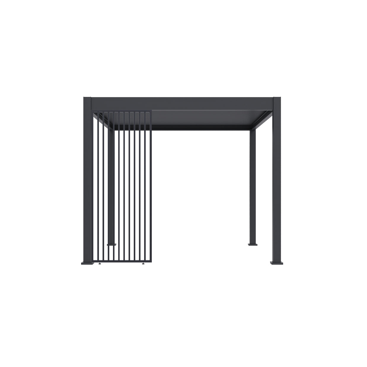 ALUMINUM SLAT VERTICAL WALL
