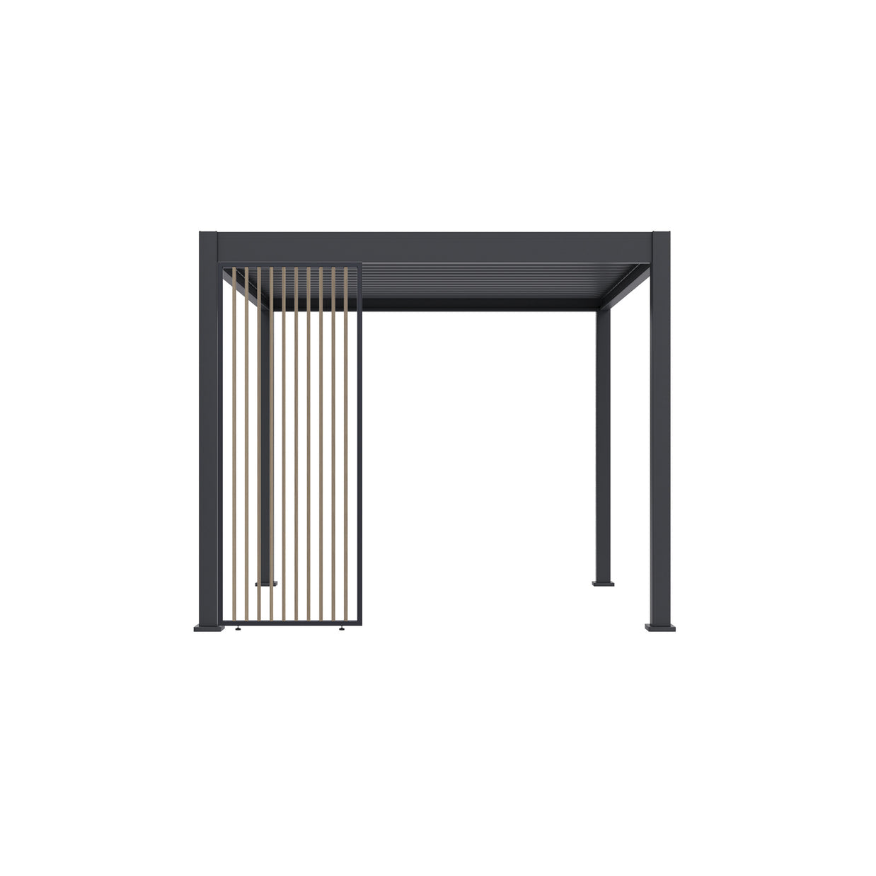 ALUMINUM SLAT VERTICAL WALL