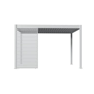 ALUMINUM LOUVERED HORIZONTAL WALL