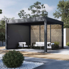 ALUMINUM LOUVERED HORIZONTAL WALL