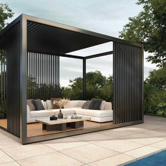ALUMINUM SLAT VERTICAL WALL