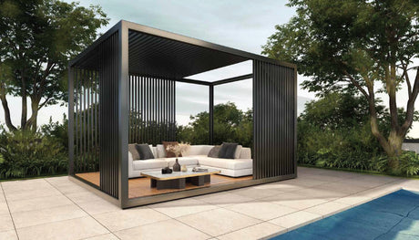 ALUMINUM SLAT VERTICAL WALL